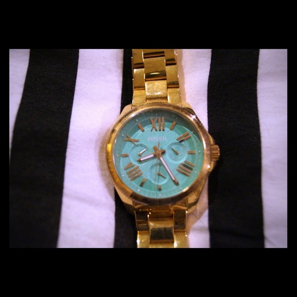 Fossil Cecile Rose-Tone Watch