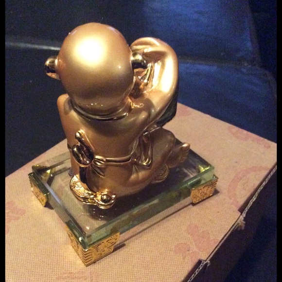Feng Shui money bag monkey statue - Picture 3 of 4