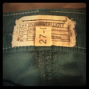 Fall Blue, Current/Elliot,  27-R Jeans/Pants