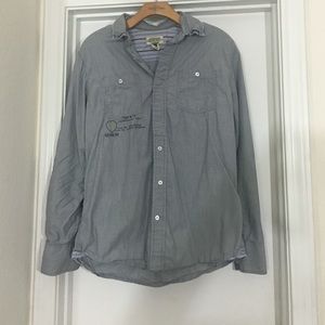 American Rag Company Ling Sleeve Men's Button Up