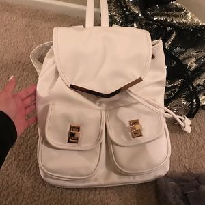 White Backpack