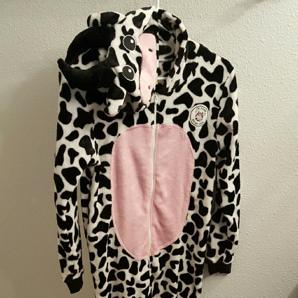 Cow adult sleepwear costume