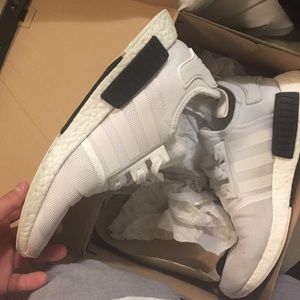 nmd adidas boosts (only worn once)
