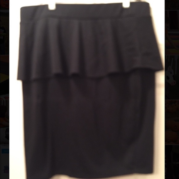 Peplum skirt