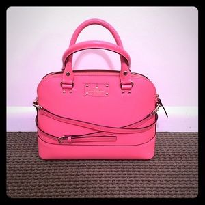 Kate Spade Wellesley Small Rachelle in Posy Pink. Kate Spade Wellesley Small Rachelle in Posy Pink.