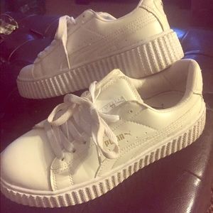 Fenty creepers 7.5 white