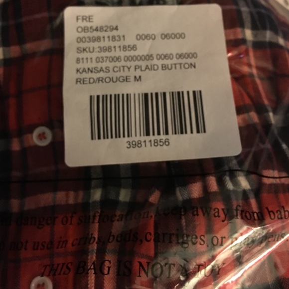 NWOT Free People Kansas City plaid shirt - Picture 4 of 4