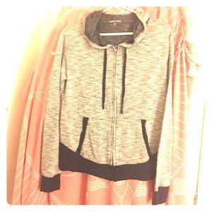 Comfy Cozy, Threads 4 Thought Gray & Black Hoodie