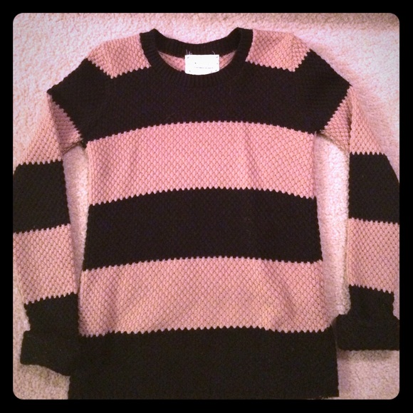 warm knit stripped sweater - Picture 1 of 2