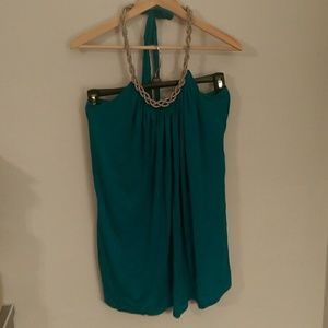 Torrid Teal Halter