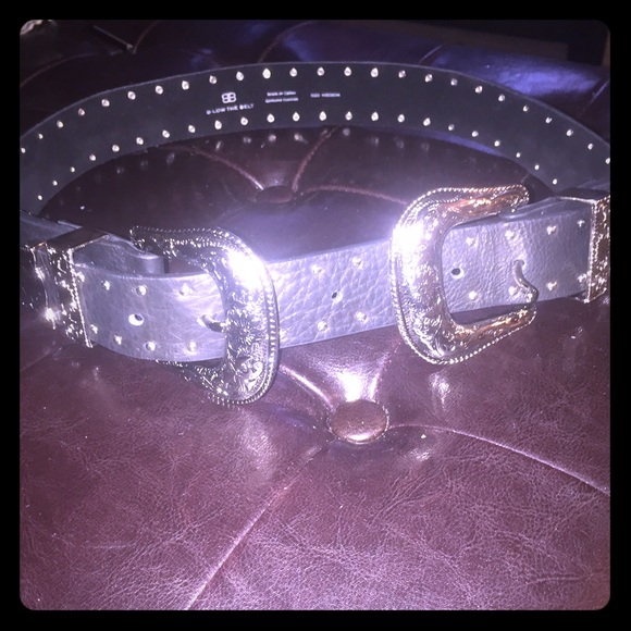 Double buckle belt !