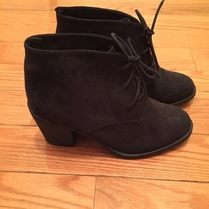 Black hm booties
