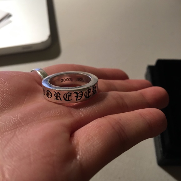 Chrome Hearts Forever Ring