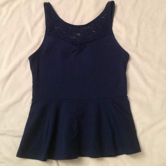 Brand New Express Peplum Tank