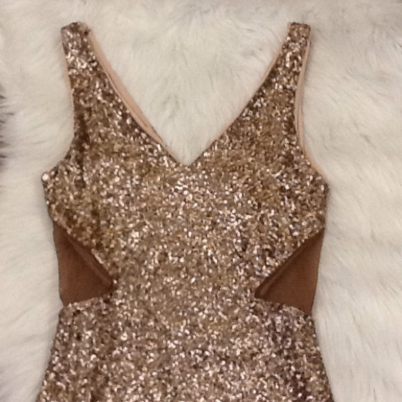 Fancy gold dress
