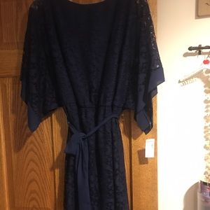 NWT Dressbarn Navy Lace dress