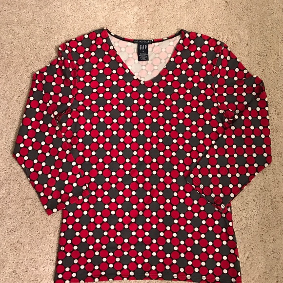 Polka dot top