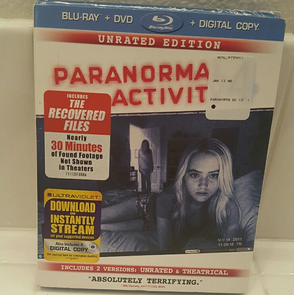 Blue ray and dvd movie