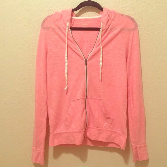 Light zip up hoodie