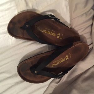 Birkenstock flip flops sz 37 (women's 7)