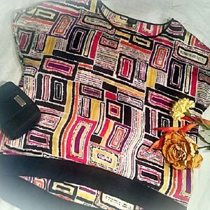 Rafaella Studios Colorful Art Top