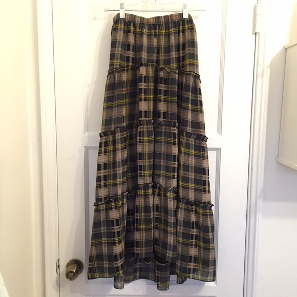 Anthropologie Maxi Skirt