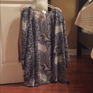 Charlotte Russe cardigan.