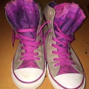 Converse For the purple girl