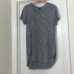 Mossimo Grey Shirt with Side Slits