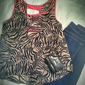 Zebra Tank Top
