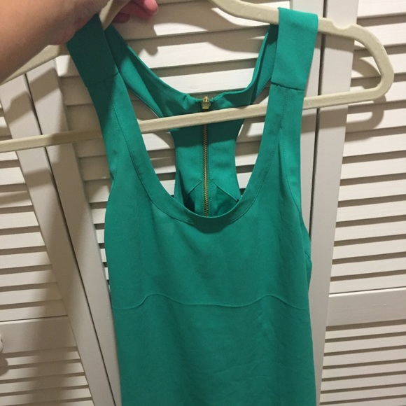 NWT green Express tank top