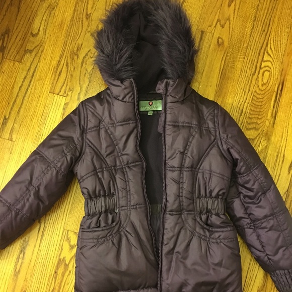 Girl size 7/8 Protection System puffer jacket