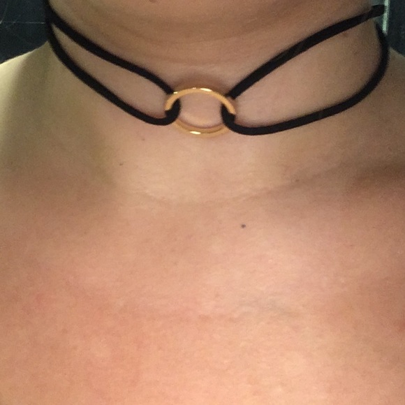 Geometric black choker - Picture 2 of 4