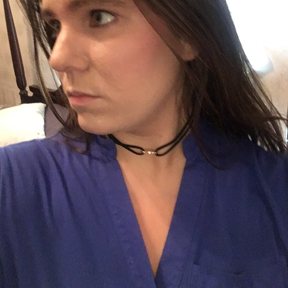 Geometric black choker - Picture 4 of 4