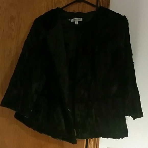 FLASH SALE Womans Faux Fur Jennifer Lopez Jacket