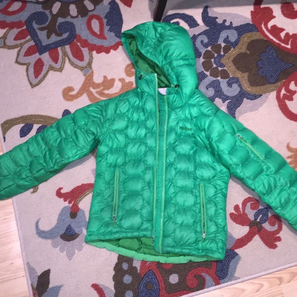 Green Marmot down jacket! GREAT CONDITION