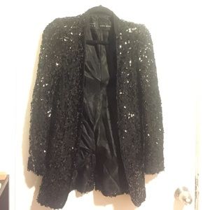 Zara sequins blazer