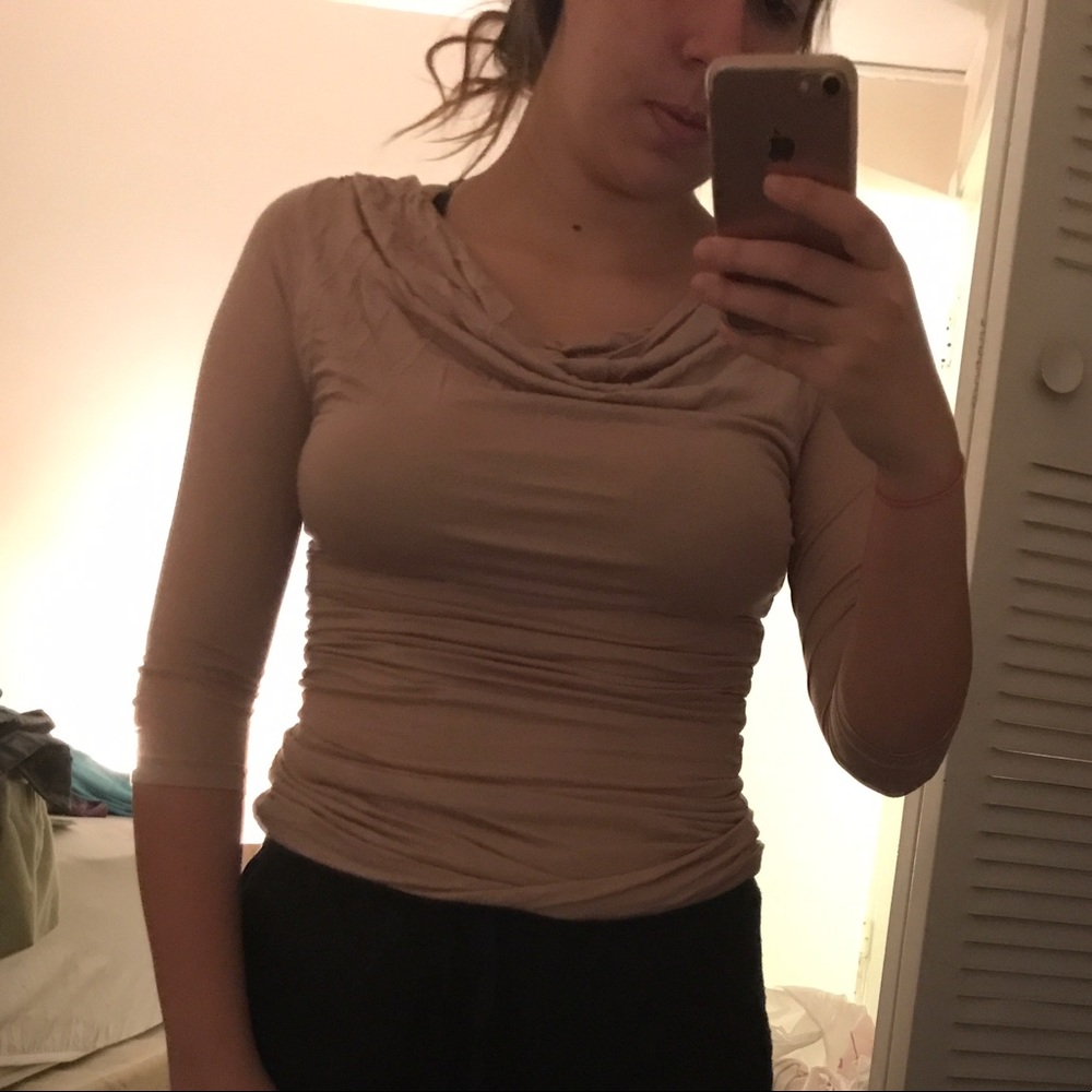 Adorable nude shirt
