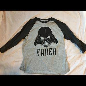 STAR WARS DARTH VADER WOMANS LONG SLEEVE SIZE L