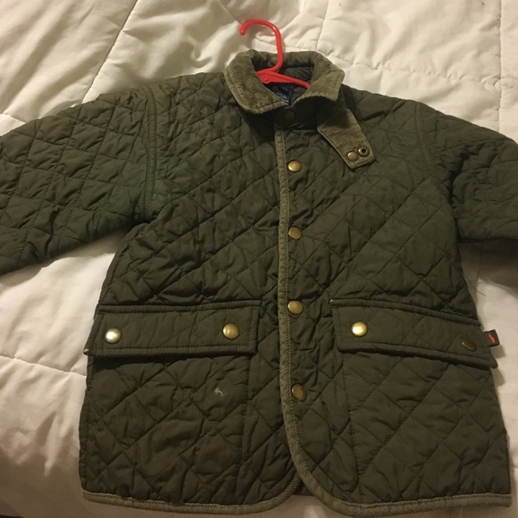 Girls polo coat
