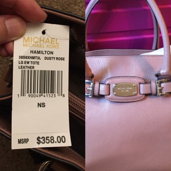 🚫Sold🚫MICHAEL KORS Hamilton East West Large Tote - Picture 4 of 4