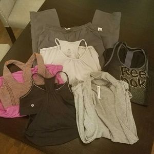 Lulu + more work out bundle smaller sizes