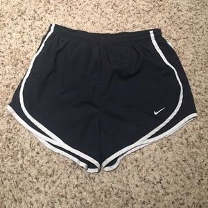 Navy blue Nike shorts