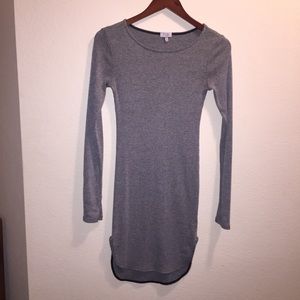 TOBI bodycon long sleeve dress