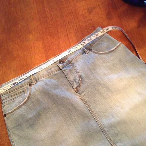 MOSSIMO JEAN SKIRT 2 NWOT - Picture 4 of 6
