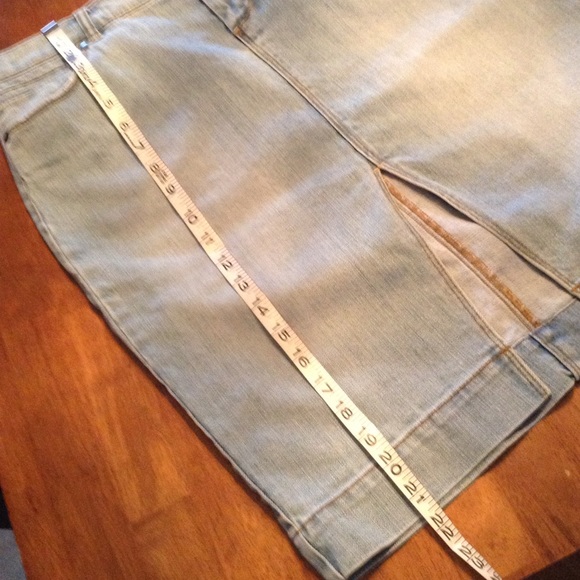 MOSSIMO JEAN SKIRT 2 NWOT - Picture 5 of 6