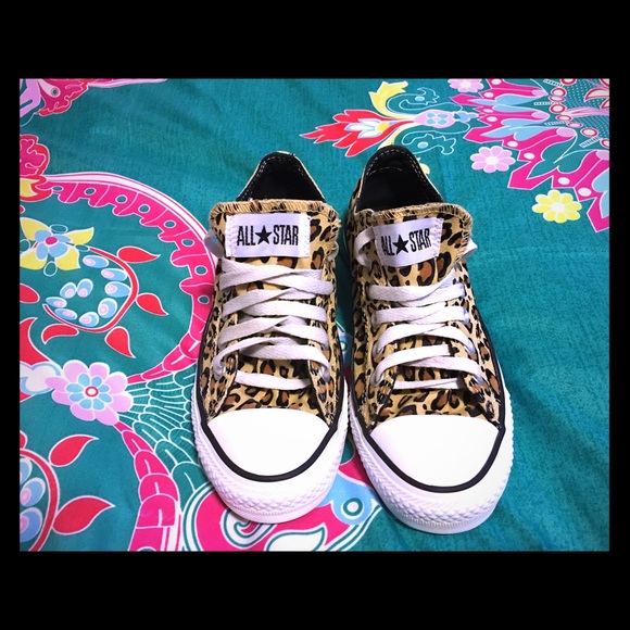 Converse All Star Leopard Print