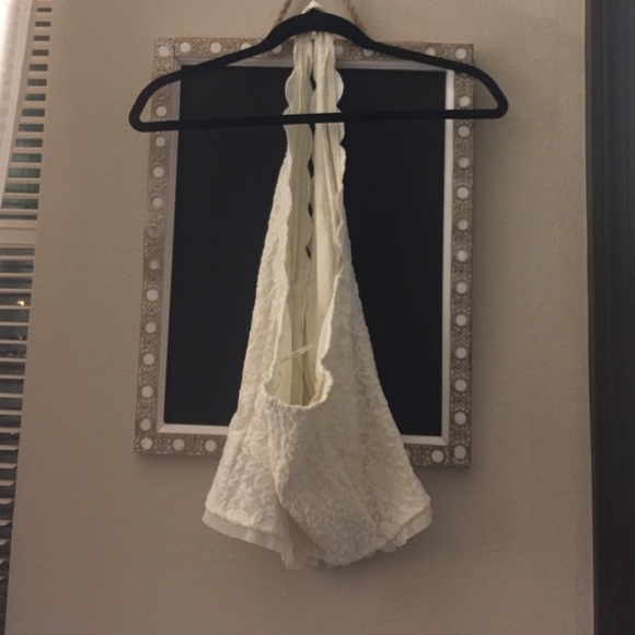 Lace Halter Top - Picture 2 of 4