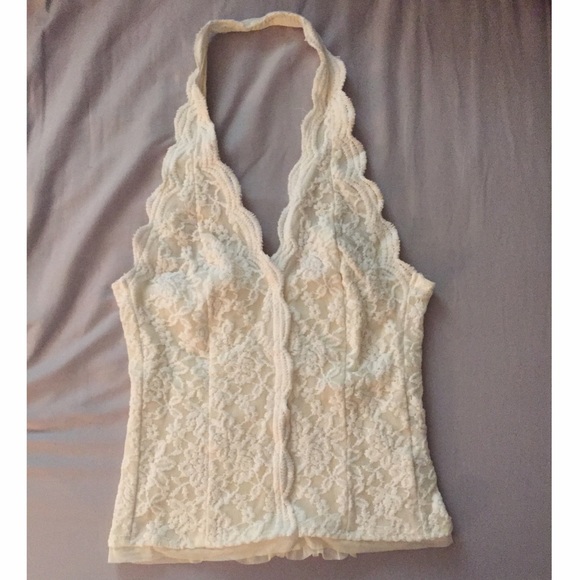 Lace Halter Top - Picture 4 of 4