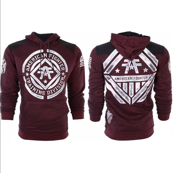 mens american fighter hoodie